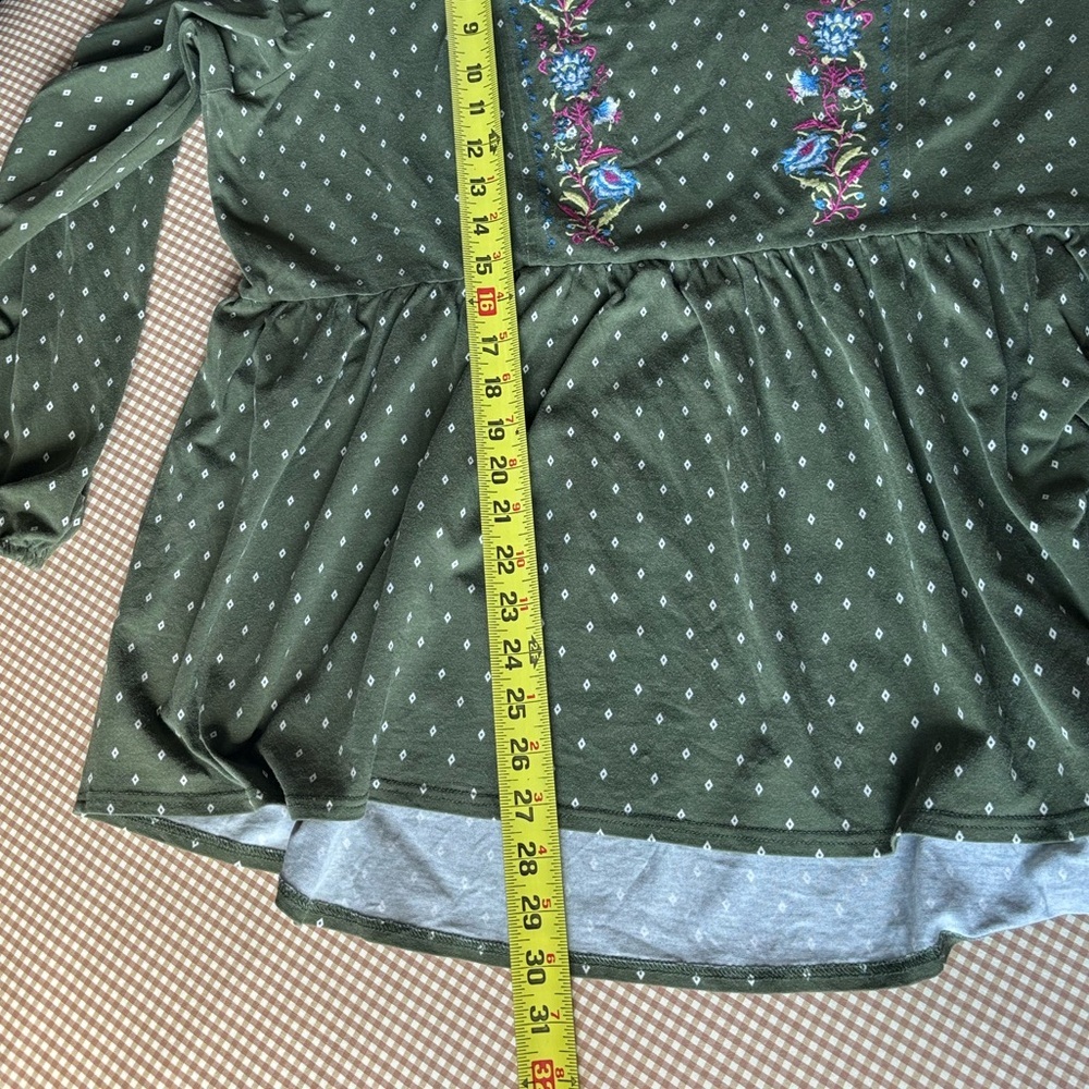 Matilda Jane Boho cottagecore long sleeve top. Embroidery women’s 2X XXL - Picture 16 of 16